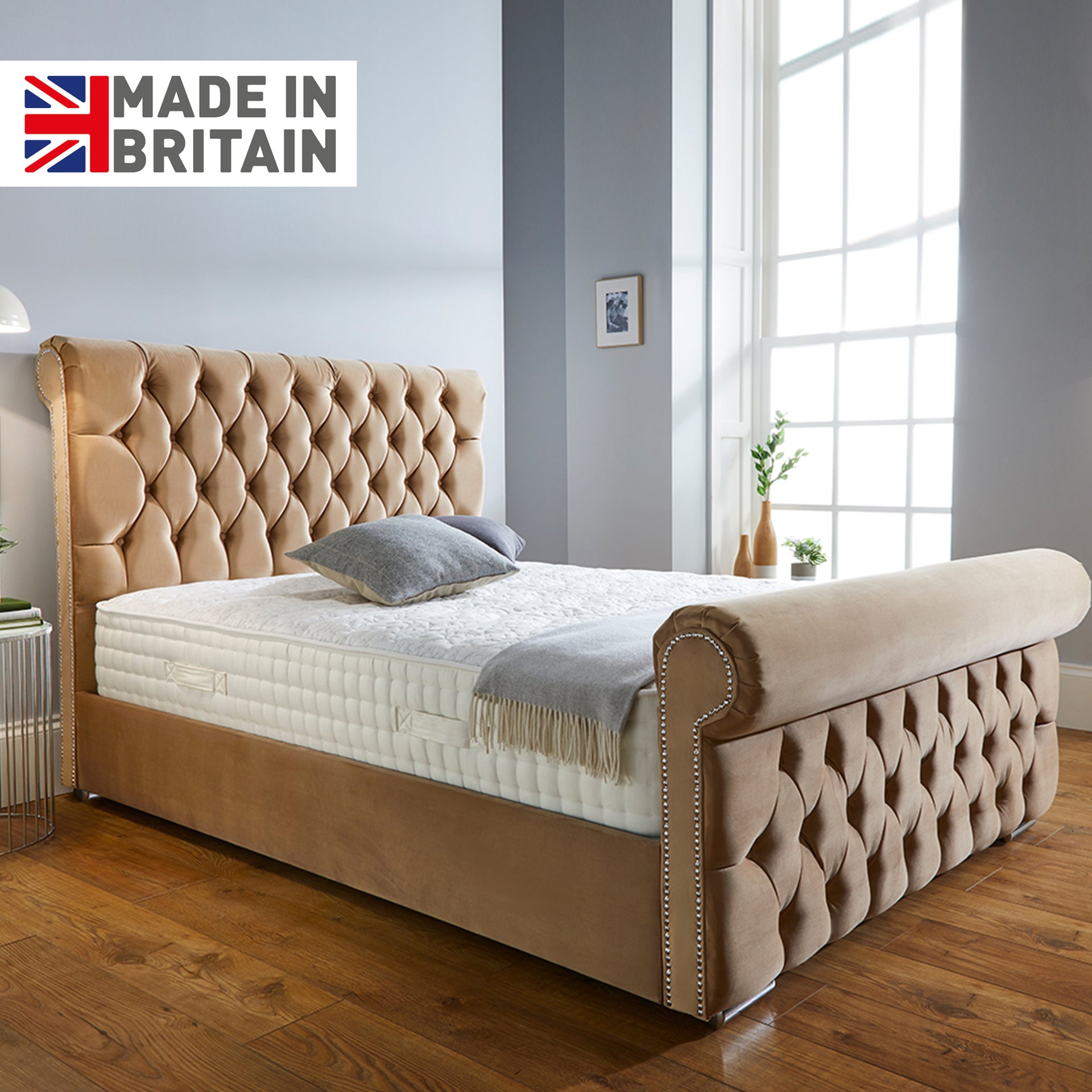 Luxury Buckingham Ottoman Storage Divan Bed