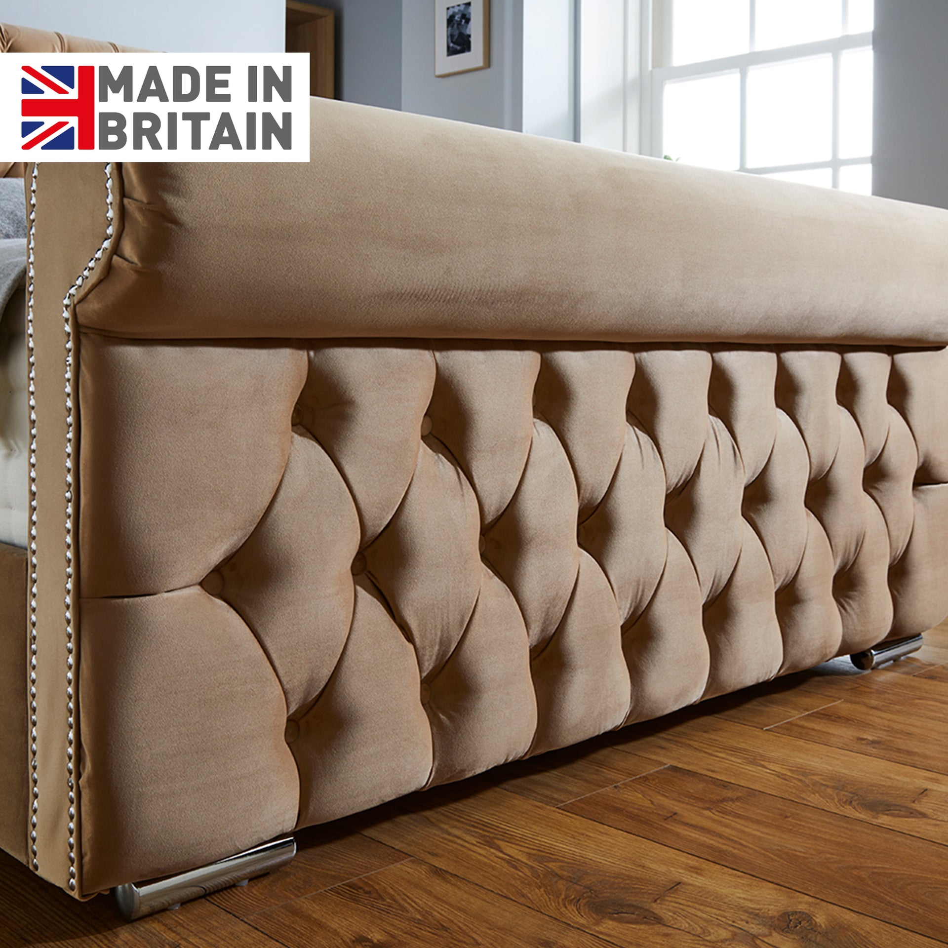 Luxury Buckingham Ottoman Storage Divan Bed